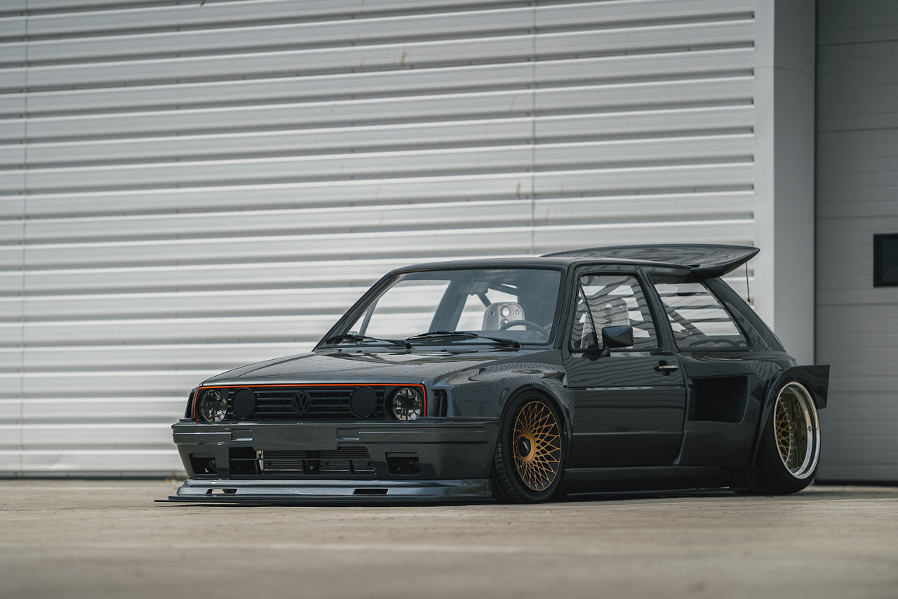 1986 Volkswagen Golf - Rotiform LHR-F - Bronze | Wheel Pros